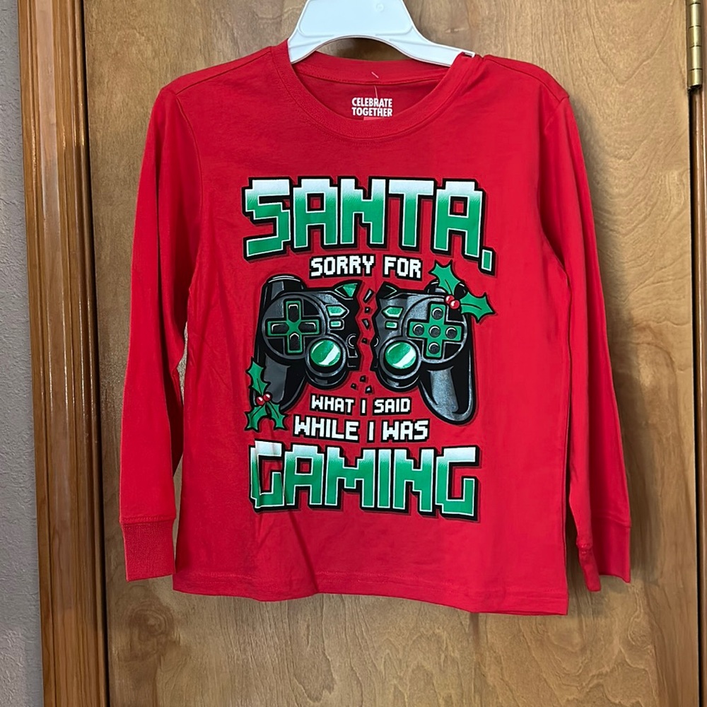 Santa Sorry For What I Said While I Was Gaming long sleeve shirt